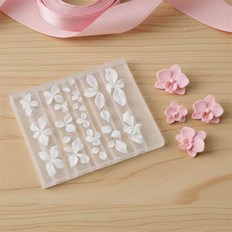 Art Craft Rose - Ice Flower Rose Nail Charm Mold