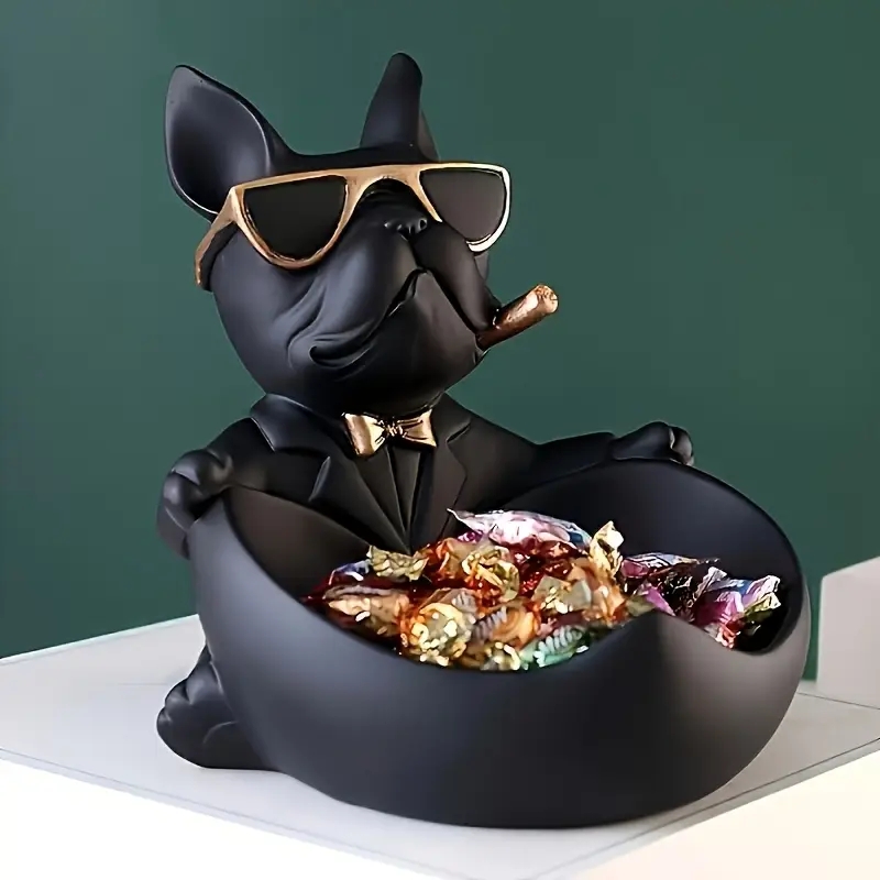 Art And Craft Sunglasses - Creative Sunglasses Cool Dog Statue Bulldog