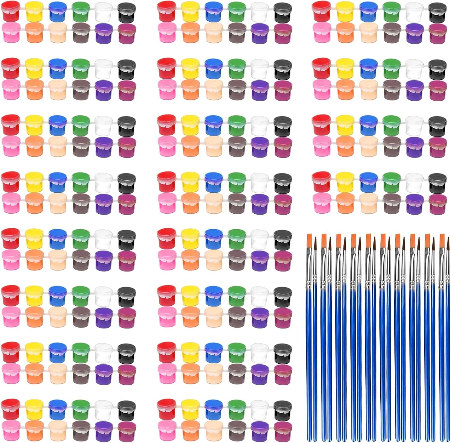 Gouache Paint Set - 280 Pcs Washable Acrylic Paint Set