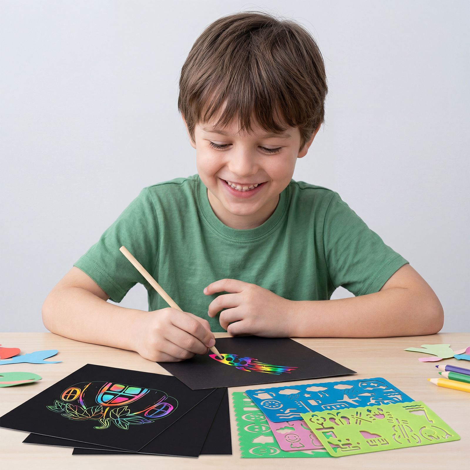 Art Craft Easy With Paper - Color Coated Paper, Clear & Easy