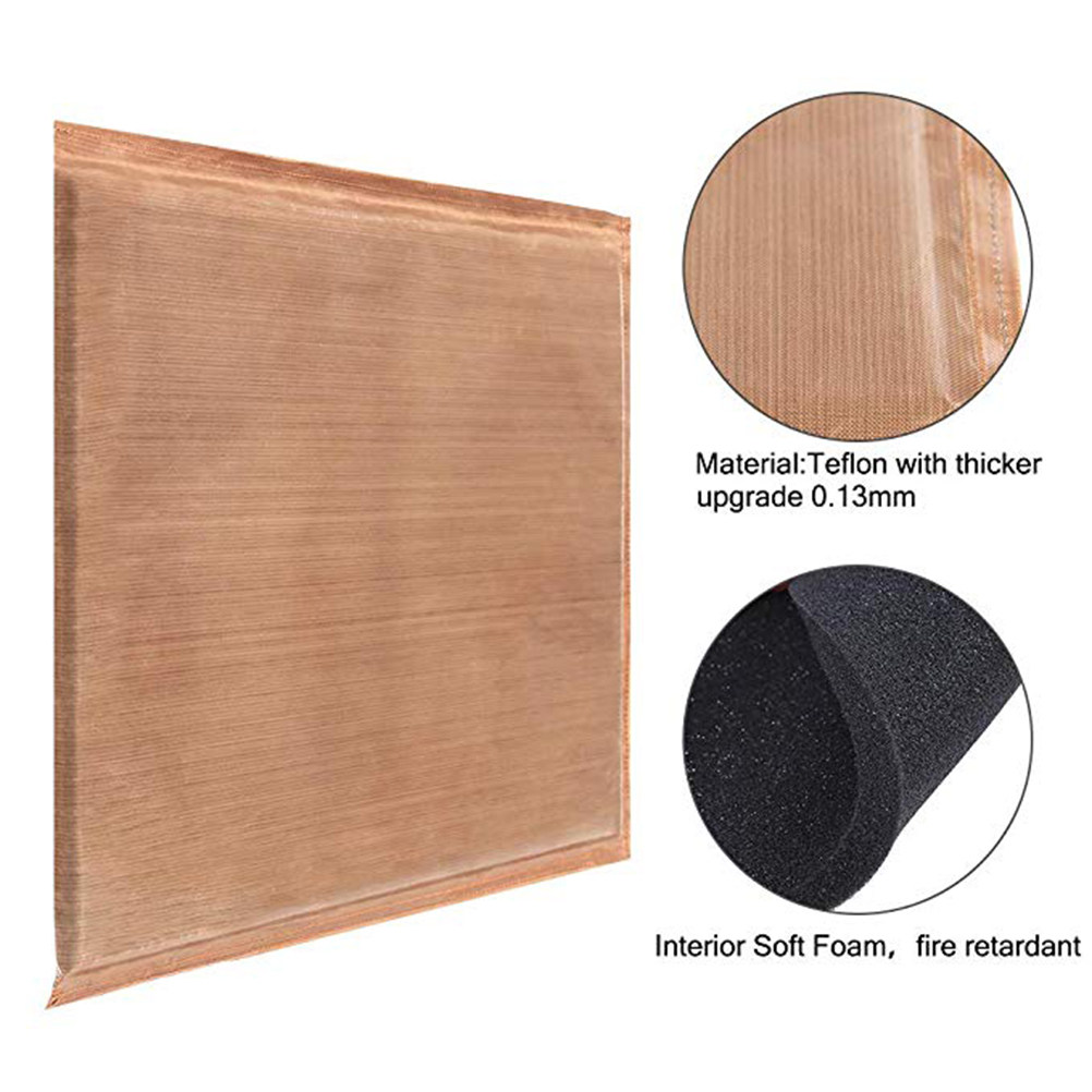 Art Craft Accessories - 2pcs Press 10X10Inch Reusable Ptfe Resistant