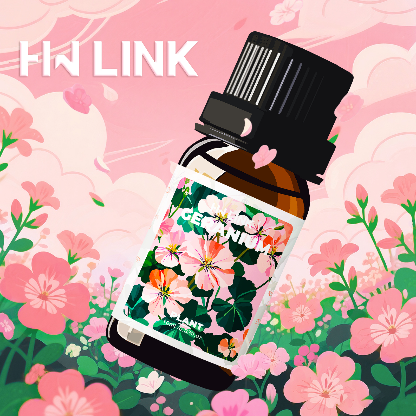 Art Craft Things - Geranium Essential Oil 10ml 100% Pure
