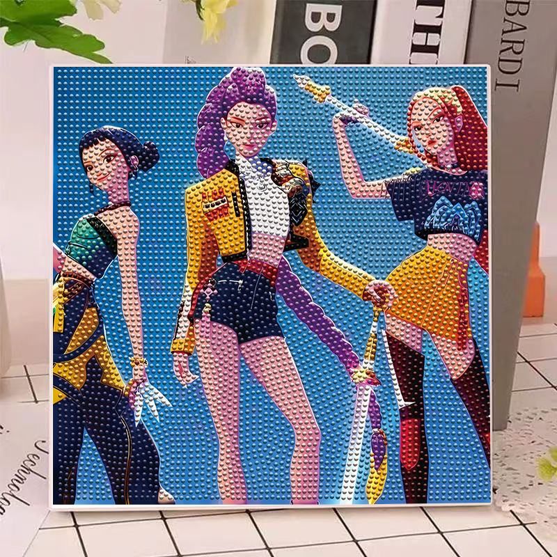 Art Craft Tools - Anime Gilrs Lumi Mila Zoi K-pop