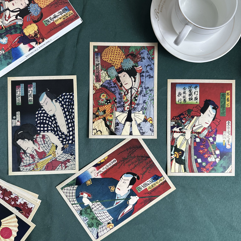Toyohara Kunichika Ukiyo-e Pos - Art Craft And 评论和价格