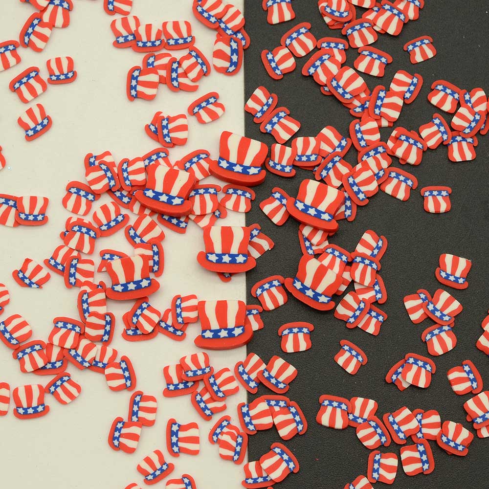 100G 5mm/10mm Polymer Clay Sli - Art And Craft Independence Day 评论和价格
