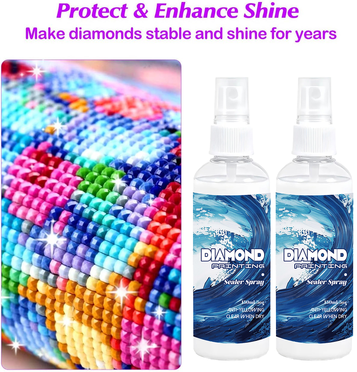 150ml Diamond Painting Sealant - Artwork Craft 评论和价格