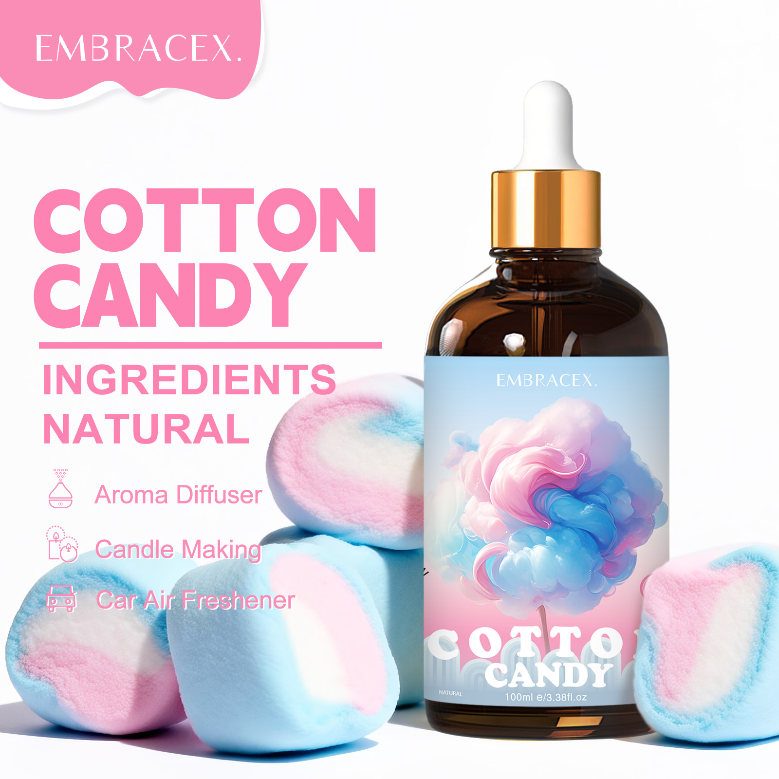 100ml Cotton Candy Essential O - Art Craft Things 评论和价格