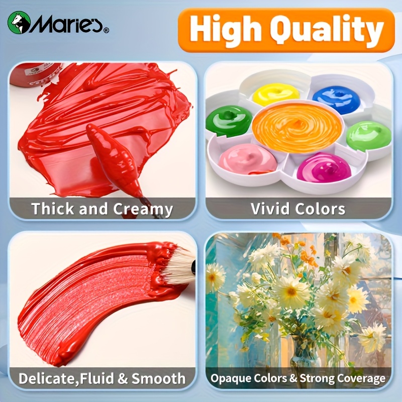 Gouache Paint Set 36 Colors 12 - Gouache Paint Set 评论和价格