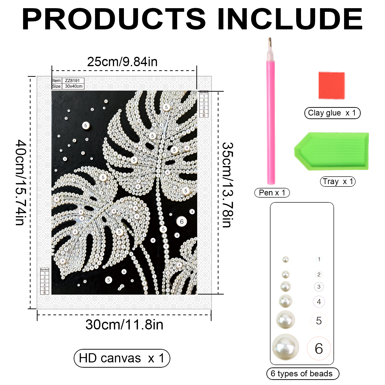 DIY Pearl Diamond Art Painting - Art Craft Gifts For Adults 评论和价格