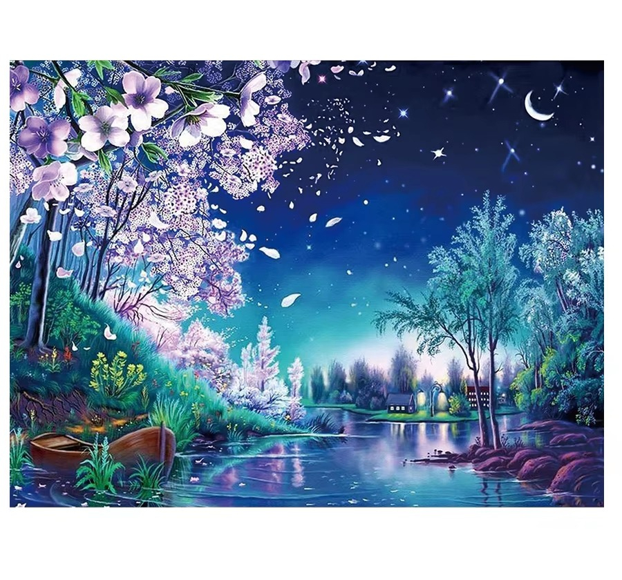Sky Landscape Floral Theme Eas - Art Craft Easy With Paper 评论和价格