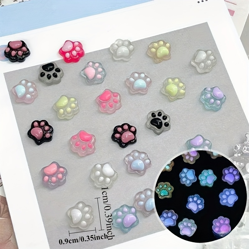 100 pieces luminous resin cat' - Art Craft And 评论和价格