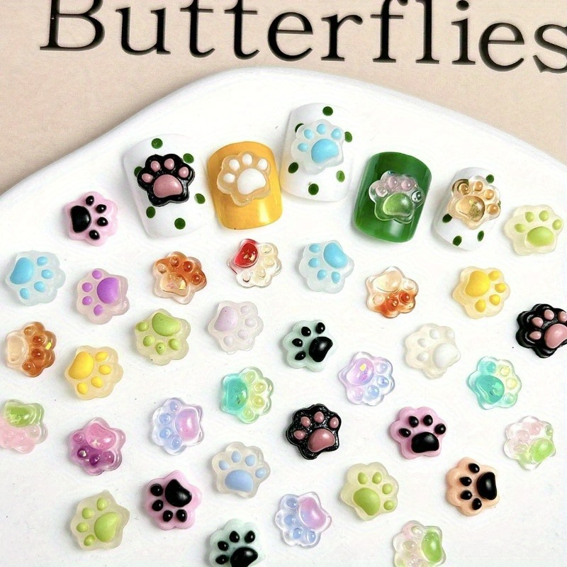 100 pieces luminous resin cat' - Art Craft And 评论和价格