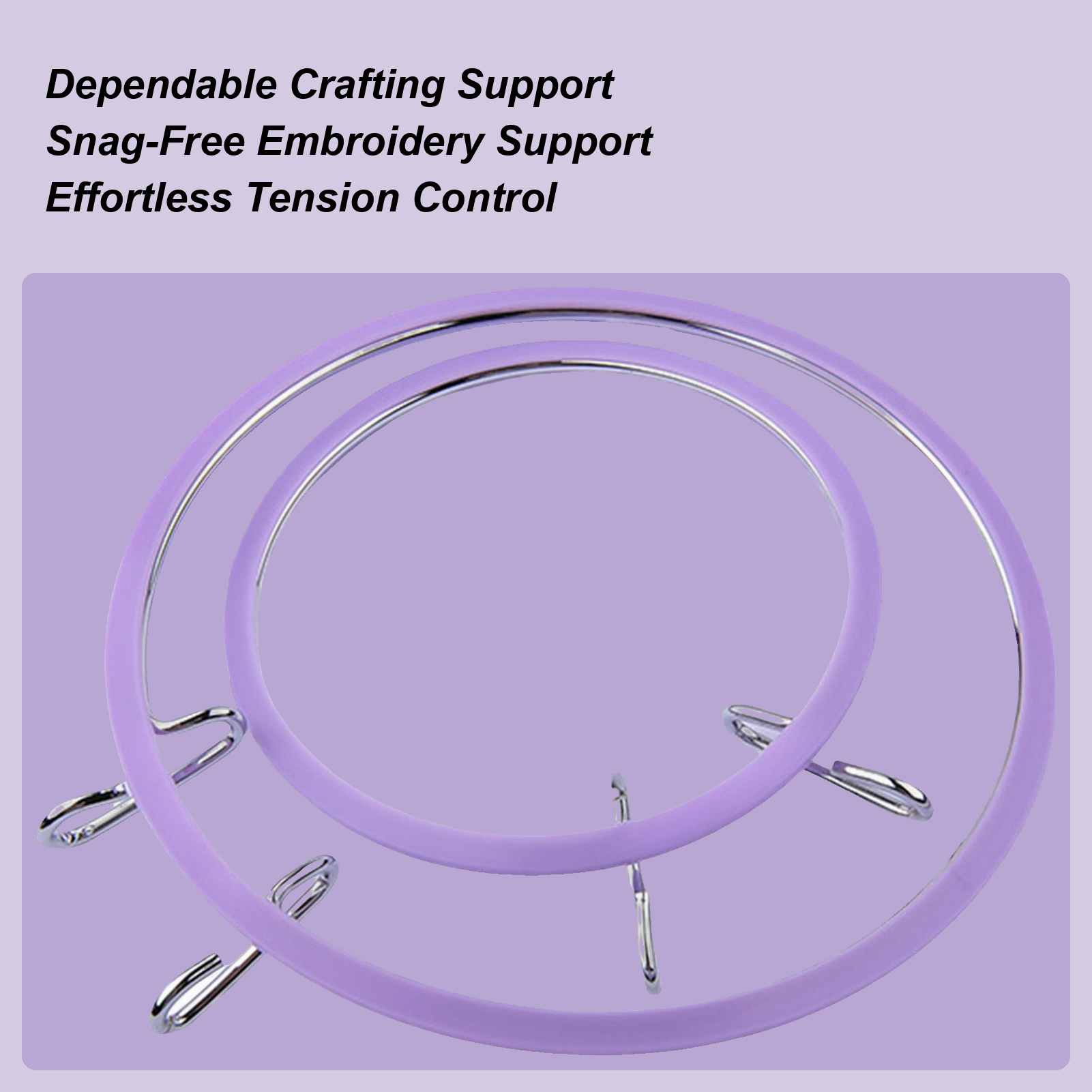 Hoop For Cross Stitching Metal - Art Craft Accessories 评论和价格