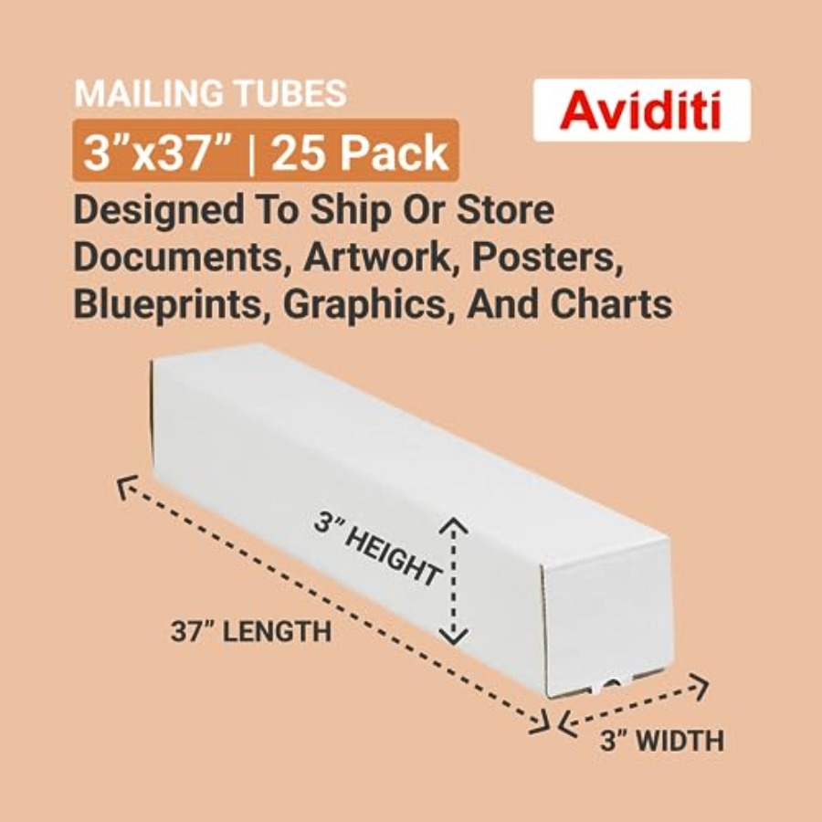 AVIDITI Long Cardboard Boxes 3 - Artwork Craft 评论和价格