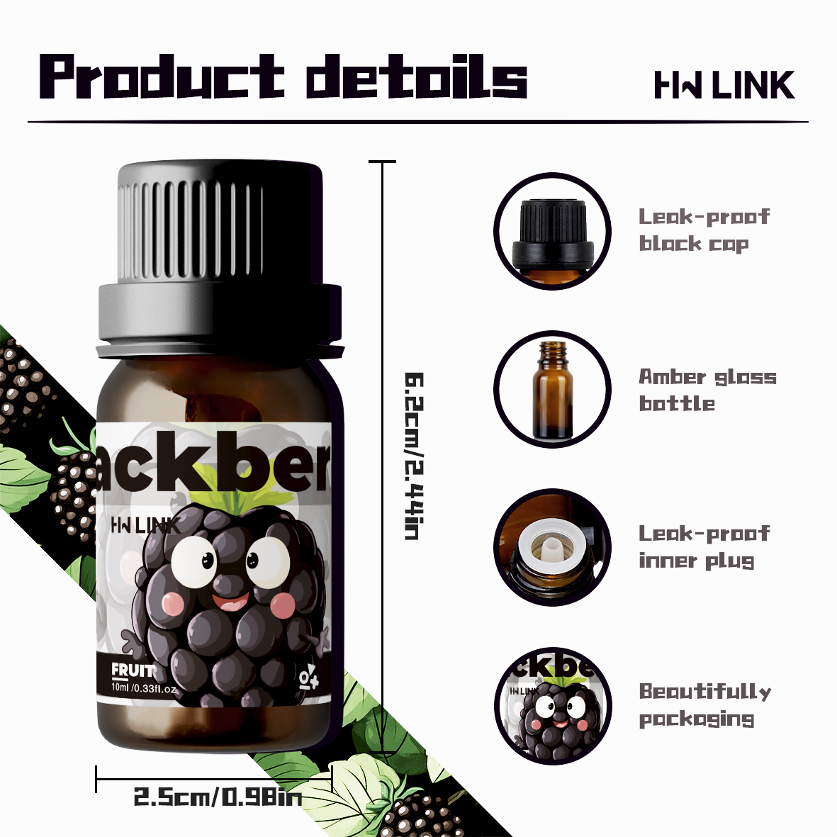 Blackberry Essential Oil Black - Art Craft Things 评论和价格