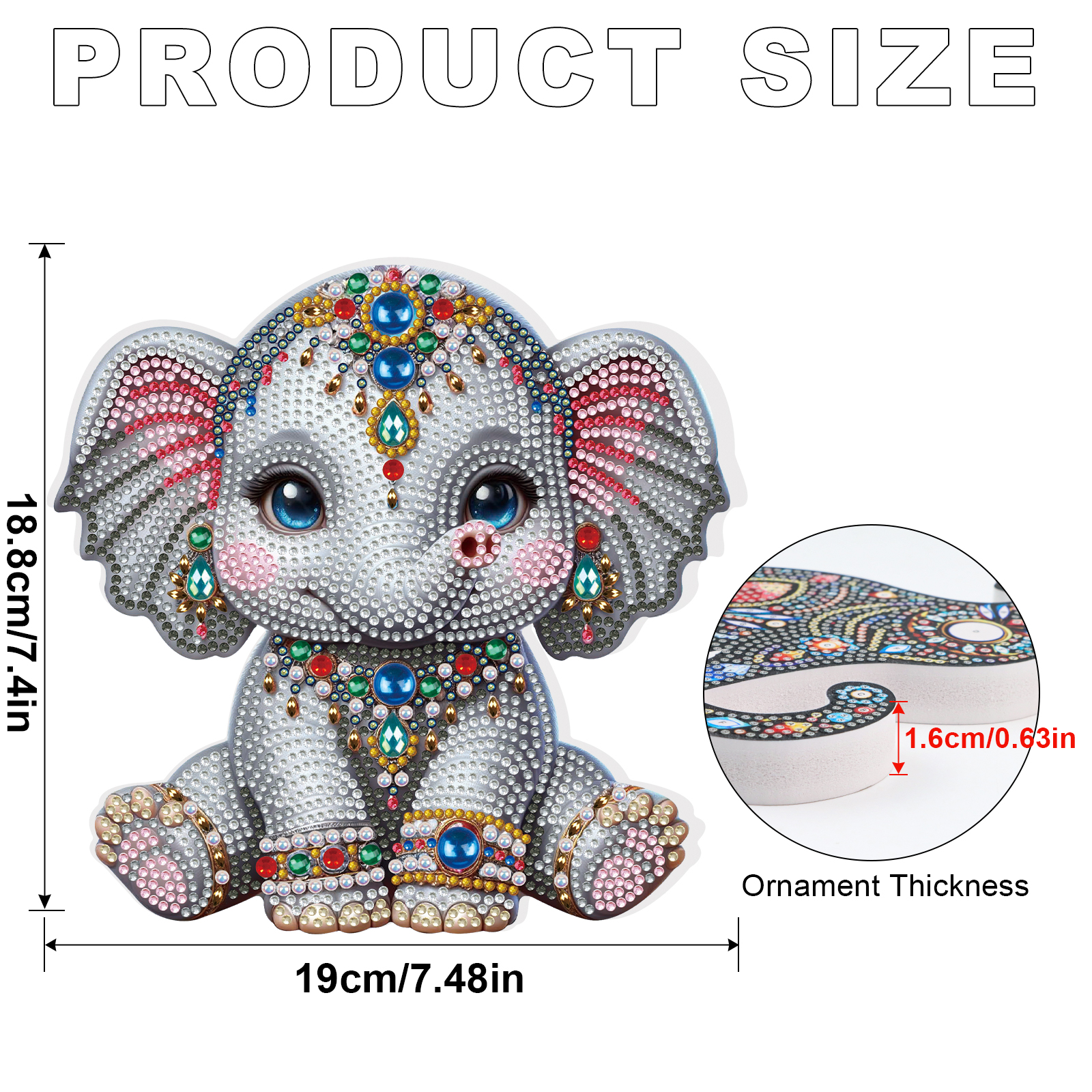Tabletop Special Shape Diamond - Art Craft Gifts For Adults 评论和价格