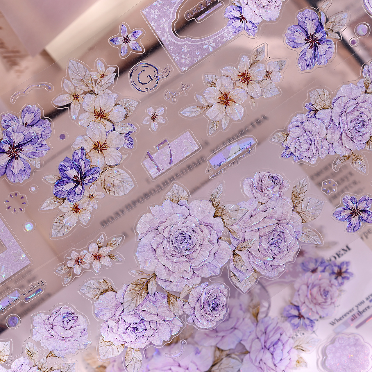 XiaoBaiJia Studio Vintage Rose - Washi Tape Rolls 评论和价格