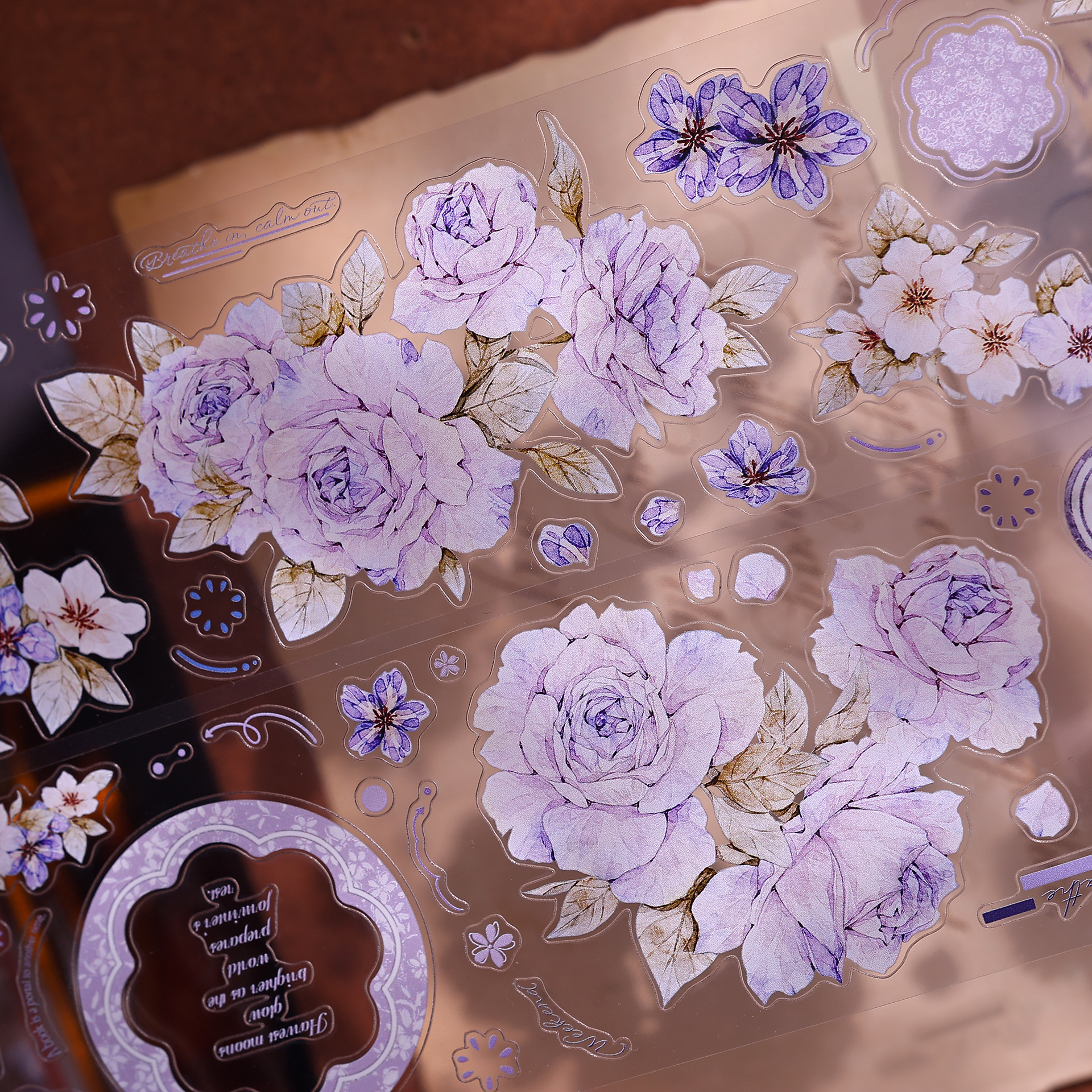 XiaoBaiJia Studio Vintage Rose - Washi Tape Rolls 评论和价格
