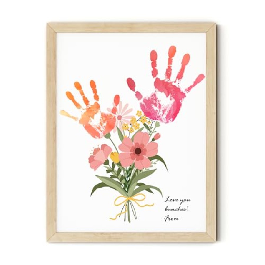 Flower Bouquet Handprint Art C - Art Craft And 评论和价格