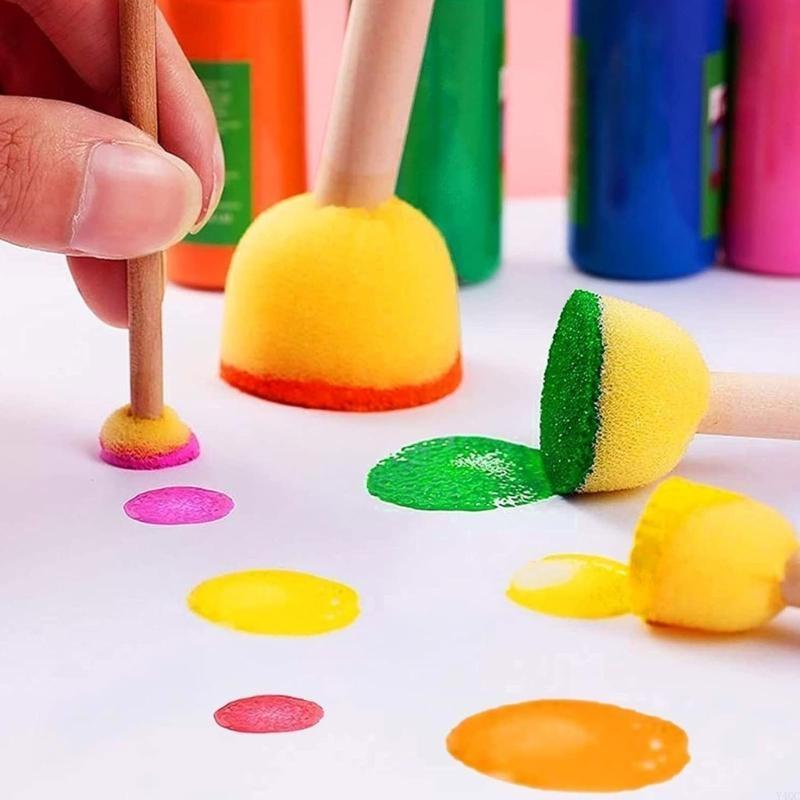 30Pieces Round Sponges Brush S - Art Craft Description 评论和价格