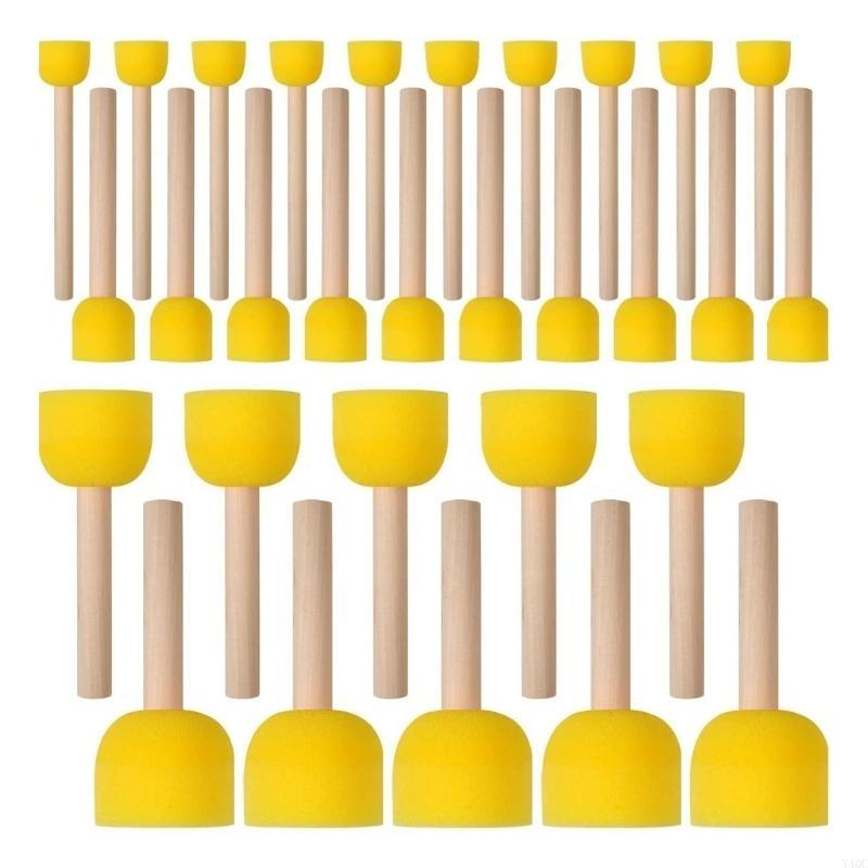 30Pieces Round Sponges Brush S - Art Craft Description 评论和价格