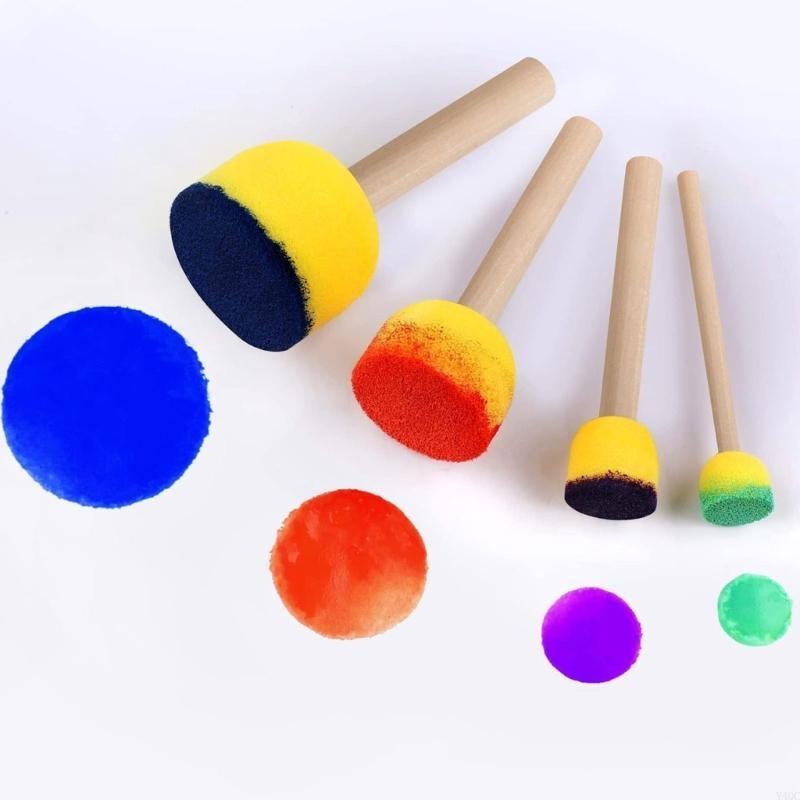 30Pieces Round Sponges Brush S - Art Craft Description 评论和价格