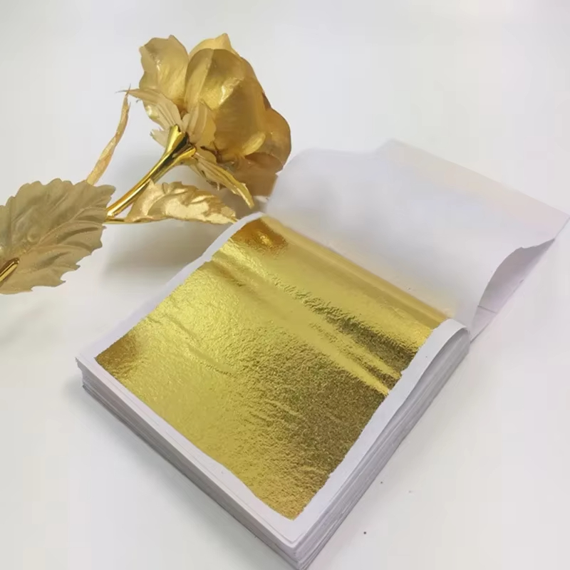100 Sheets DIY Nail Gold Leaf  - Art Craft Leaves 评论和价格