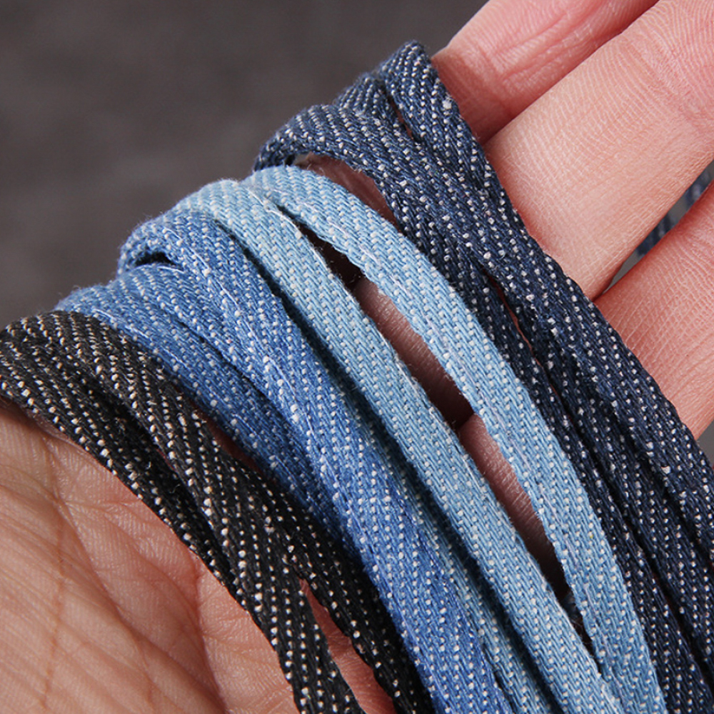 5meters 5mm Denim Strap Falt C - Art Craft Accessories 评论和价格