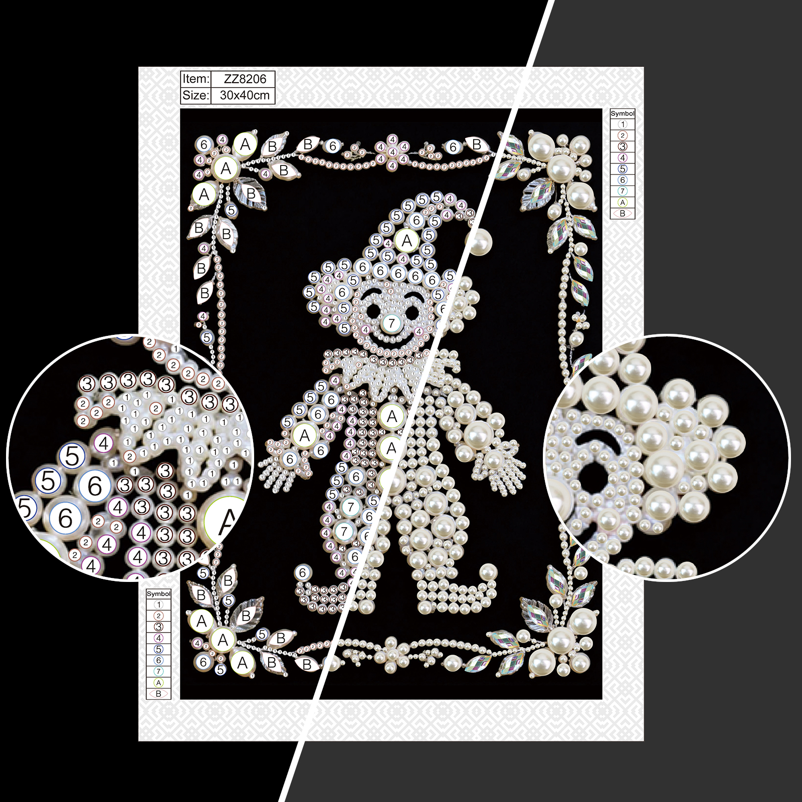 DIY Pearl Diamond Art Painting - Art Craft Gifts For Adults 评论和价格