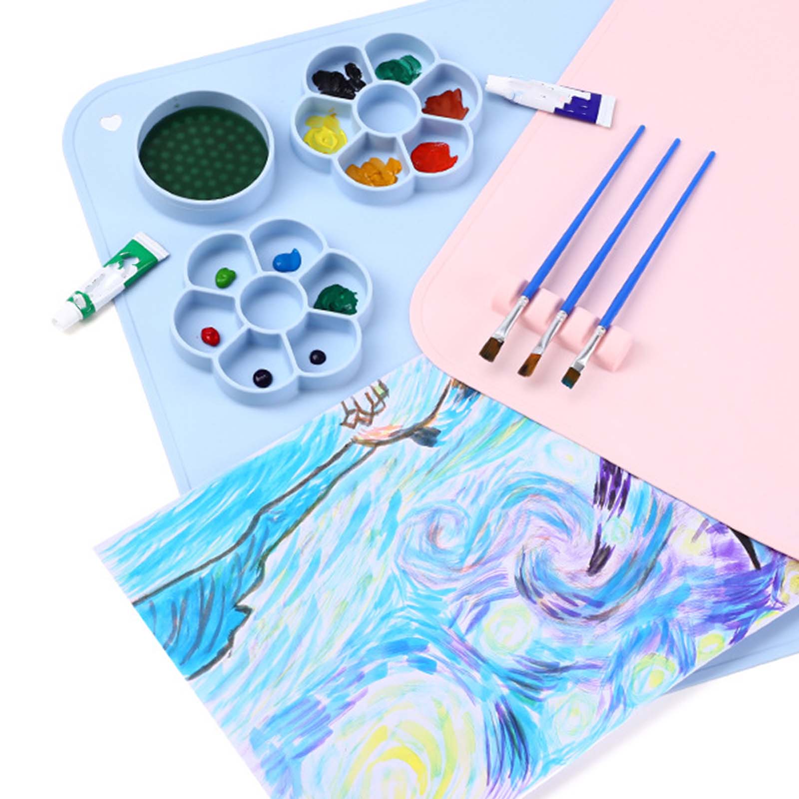 Silicone Craft Mat Multipurpos - Art Craft For 3 Year Old 评论和价格