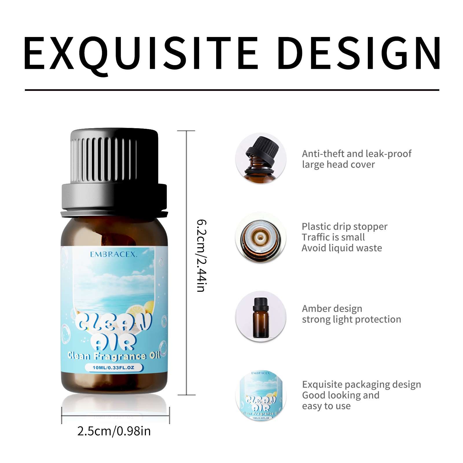 10ml Clean Air Essential Oil L - Art Craft Things 评论和价格