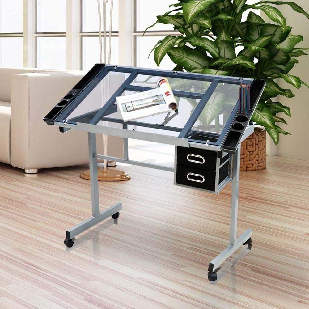 Adjustable Drafting Draft Tabl - Artwork Craft 评论和价格