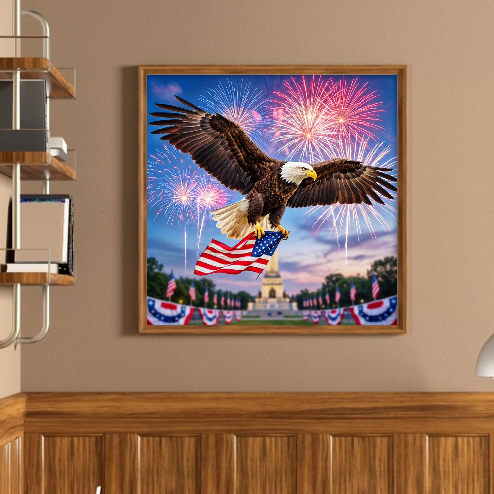 Independence Day Full 11CT 3 S - Art And Craft Independence Day 评论和价格