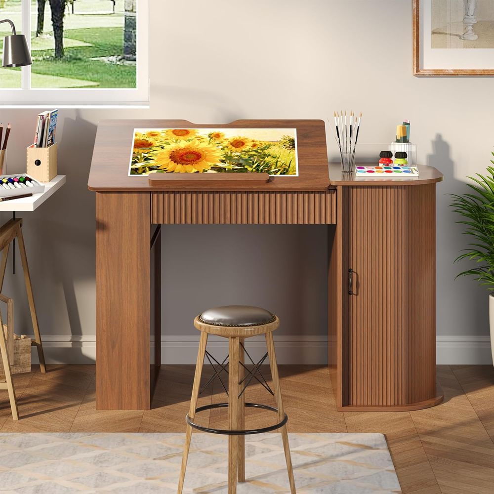 Storage Cabinet Desk with Draw - Art & Craft Kortingscode 评论和价格