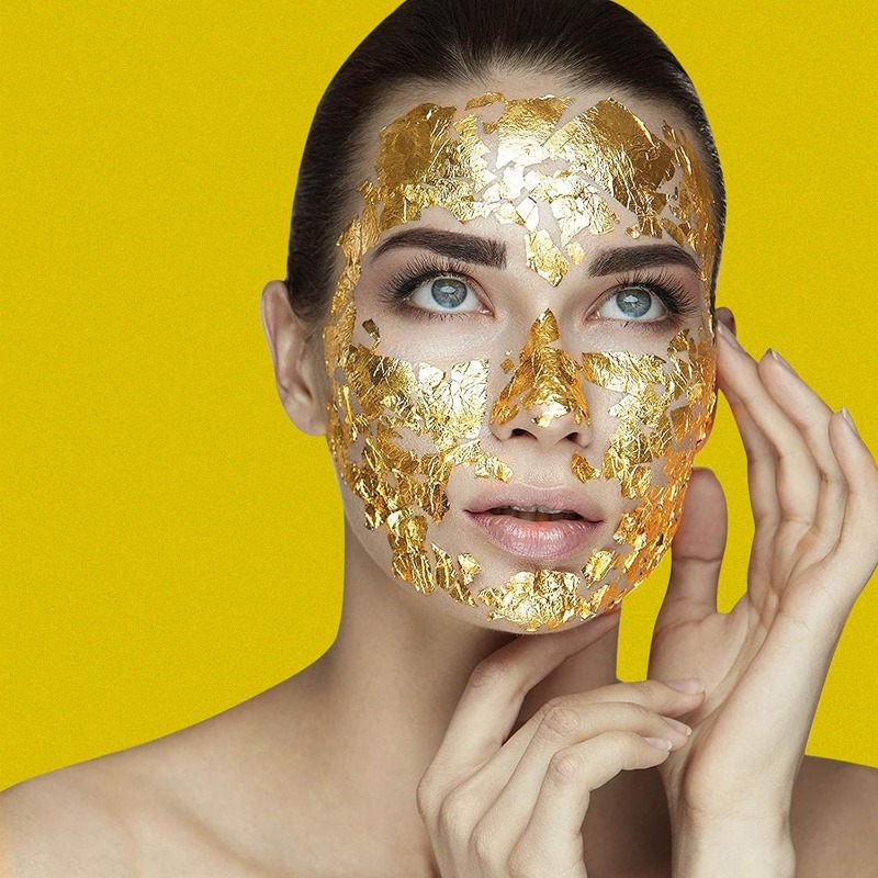 Real 24K Gold Leaf Sheets in 3 - Art Craft Leaves 评论和价格