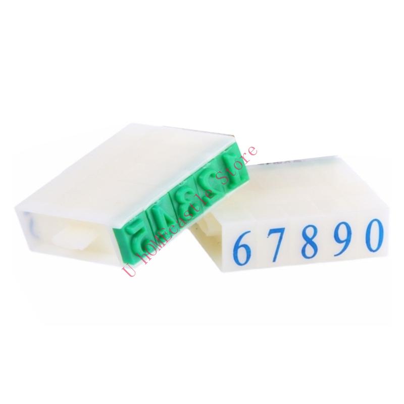 63HF Set of 10 Number Stamp Fo - Art Craft Description 评论和价格