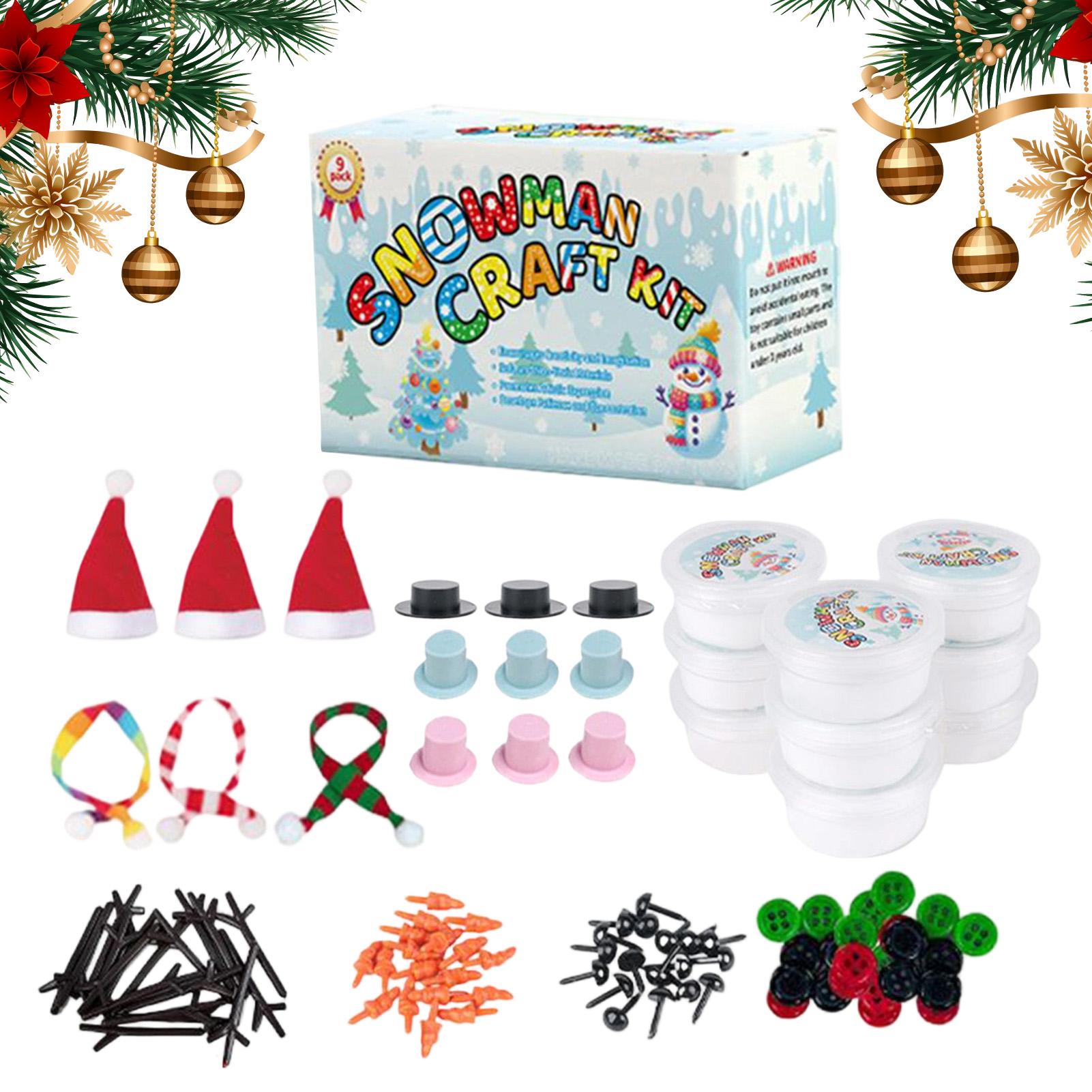 Build A Snowman Kit No Snow In - Art Craft Toddler 评论和价格