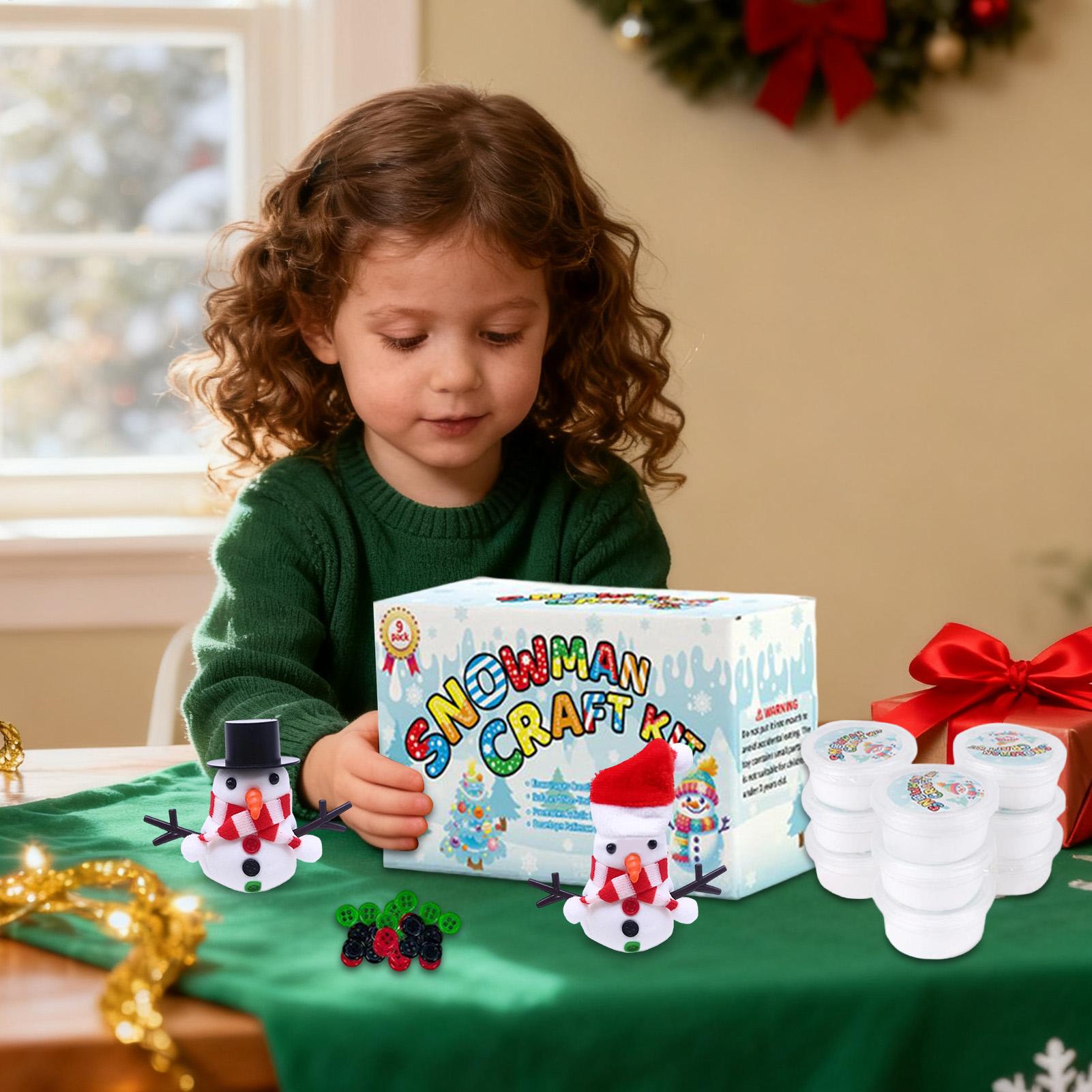 Build A Snowman Kit No Snow In - Art Craft Toddler 评论和价格