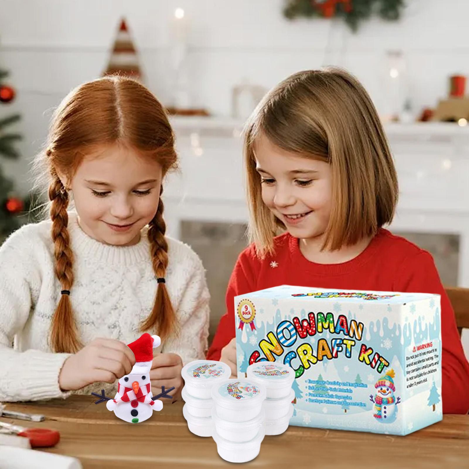 Build A Snowman Kit No Snow In - Art Craft Toddler 评论和价格