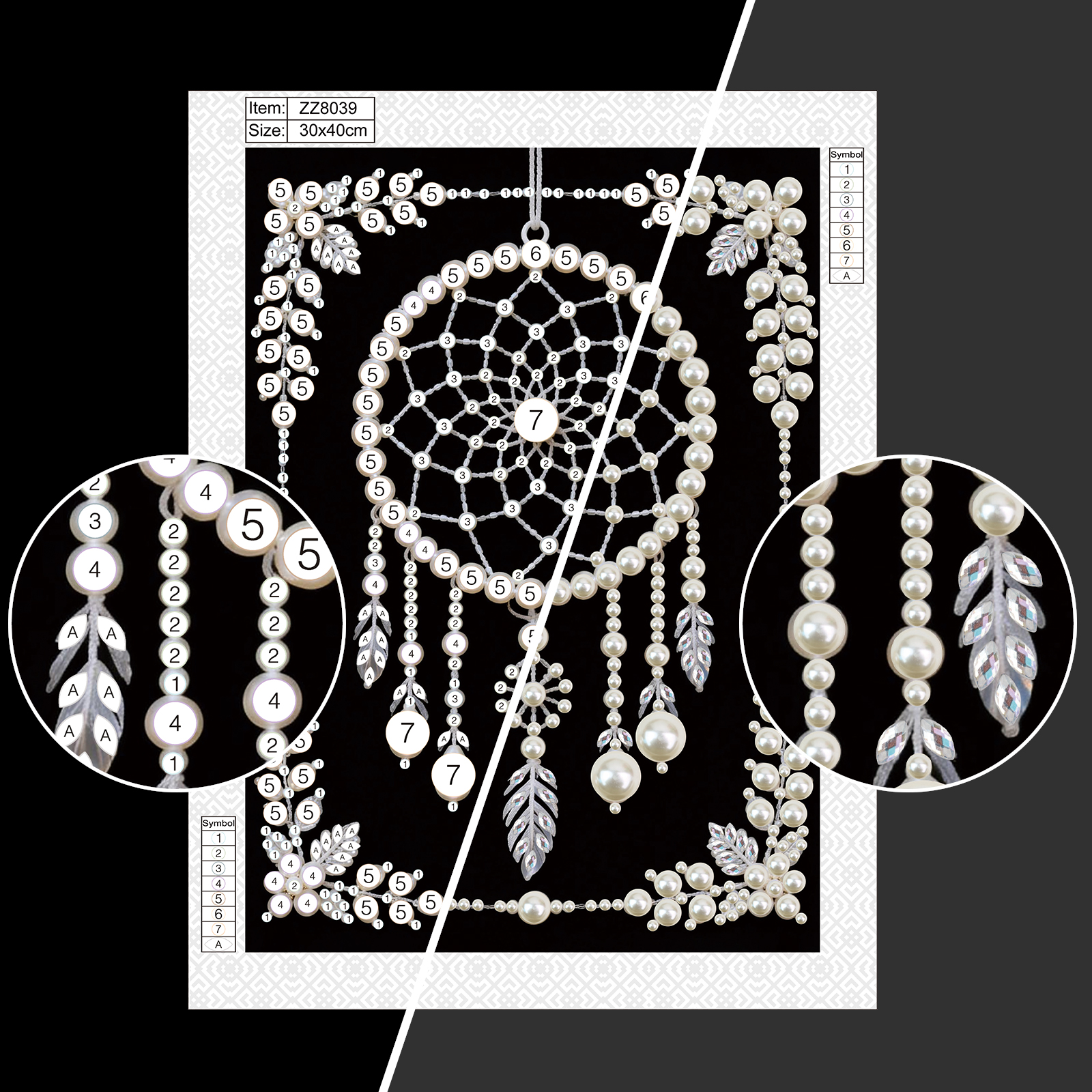 DIY Pearl Diamond Art Painting - Art Craft Things 评论和价格