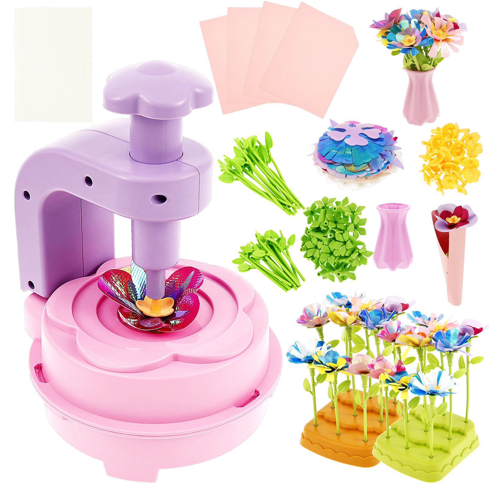 DIY Flower Art Craft Set Creat - Art Craft For 3 Year Old 评论和价格