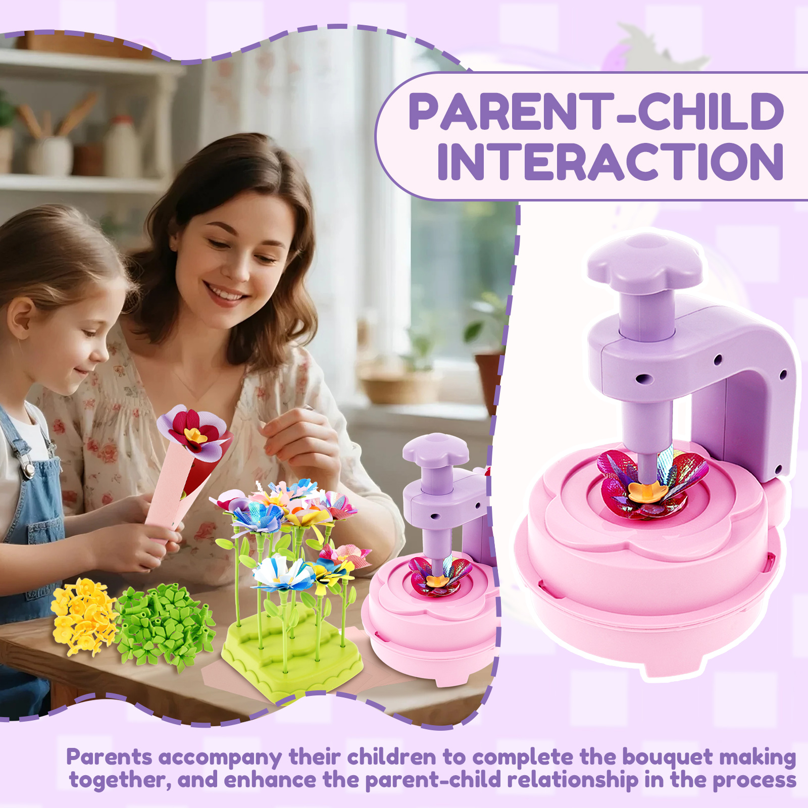 DIY Flower Art Craft Set Creat - Art Craft For 3 Year Old 评论和价格
