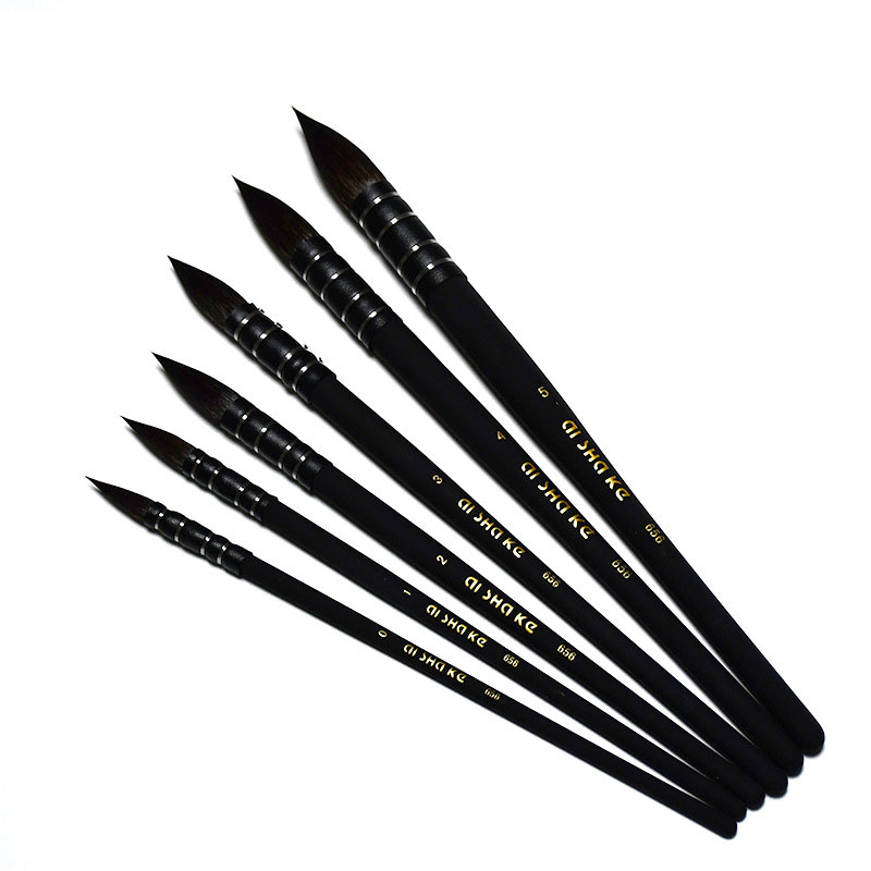 1pc Mop Watercolor Paint Brush - Gouache Paint Set 评论和价格