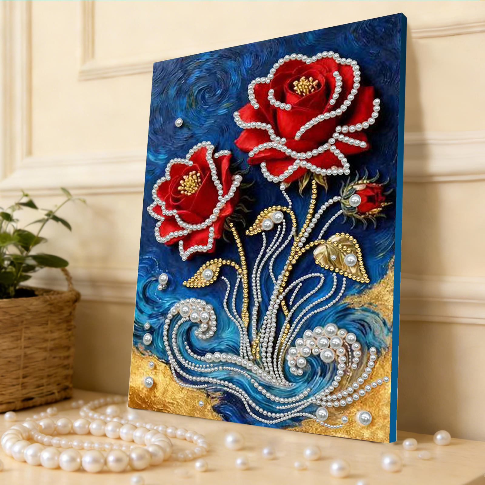 DIY Pearl Painting Kit for Adu - Art Craft Gifts For Adults 评论和价格