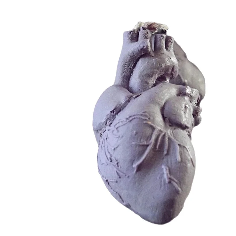 DIY Human Heart Silicone Candl - Artwork Craft 评论和价格