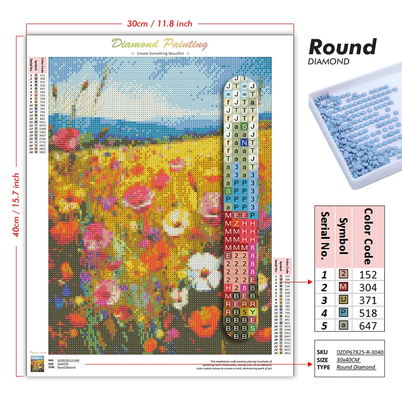 Diamond Art Painting Kit Tamar - Art Craft Easy With Paper 评论和价格