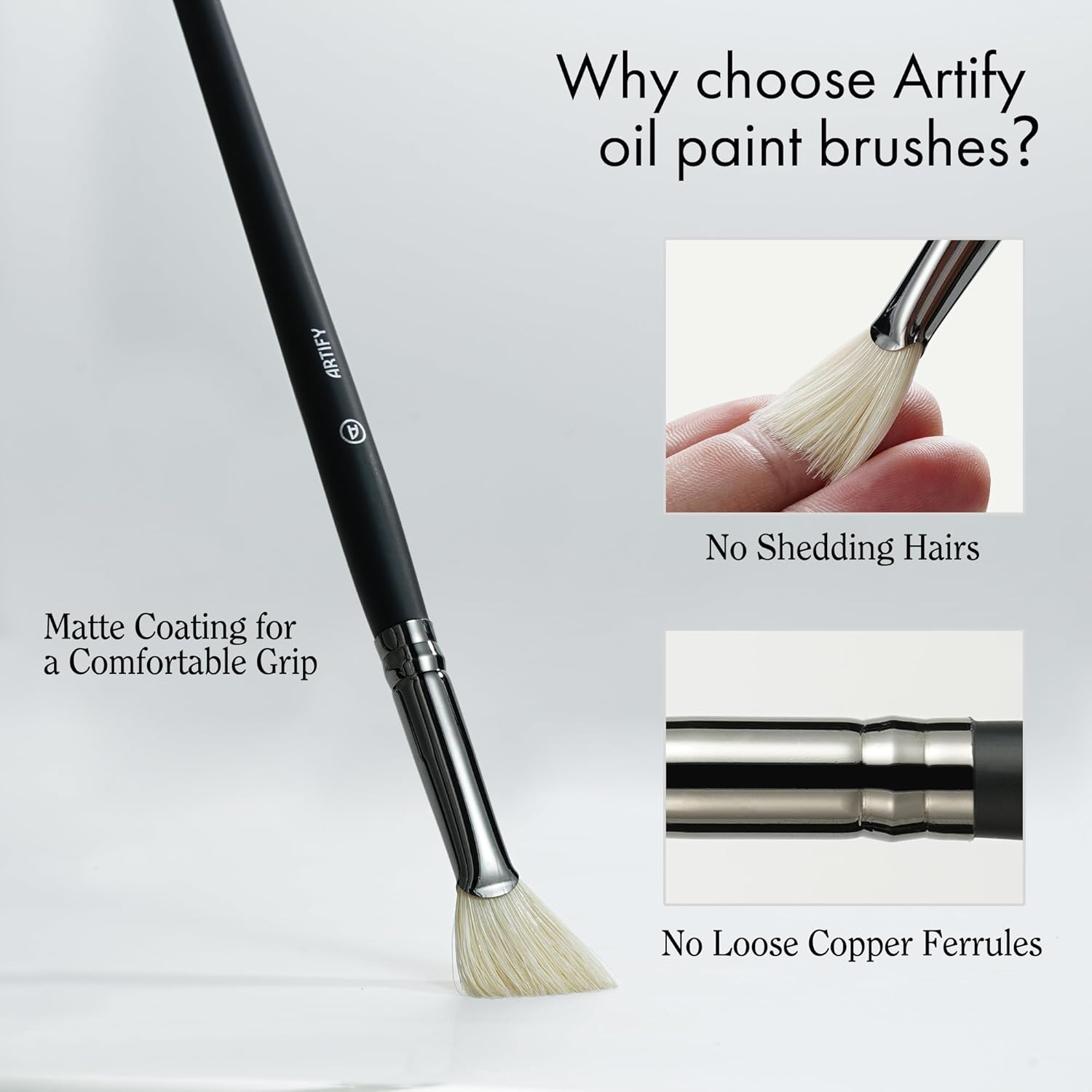 11 Pcs Oil Paint Brush Set wit - Gouache Paint Set 评论和价格