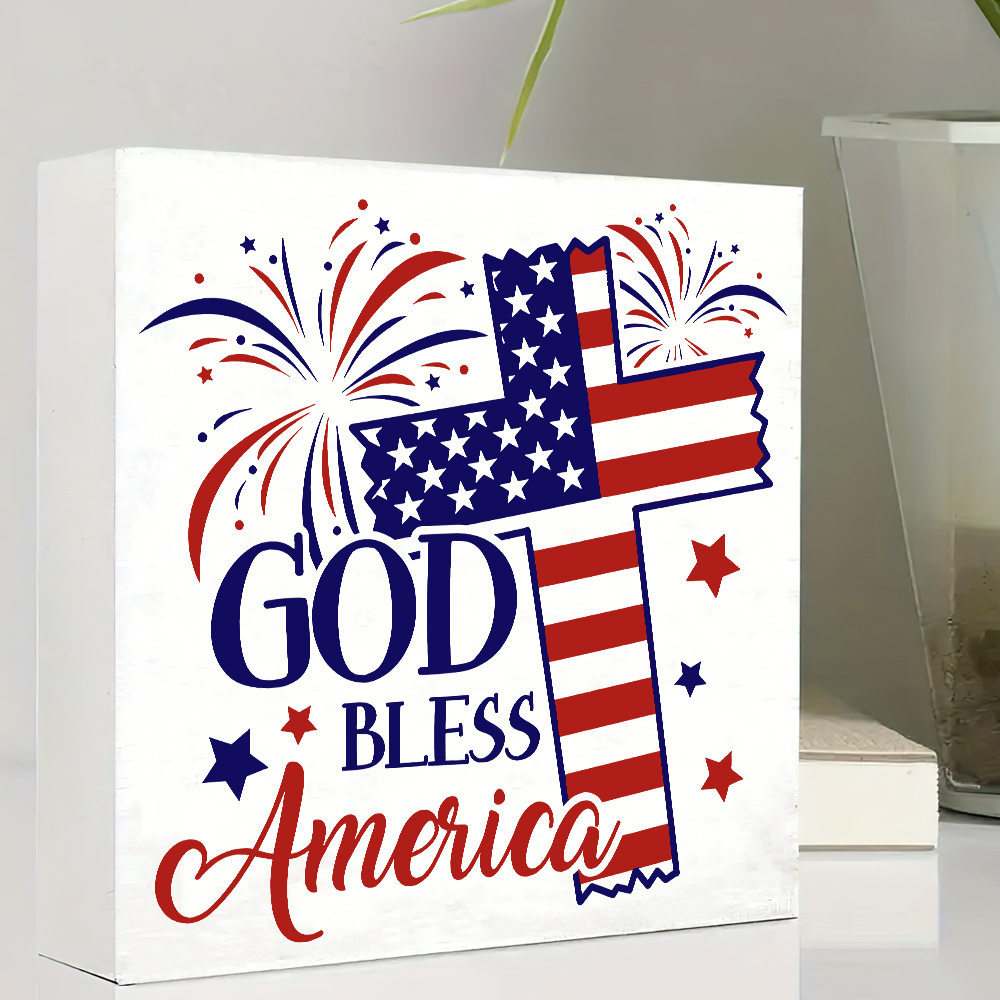 One Independence Day God Bless - Art And Craft Independence Day 评论和价格