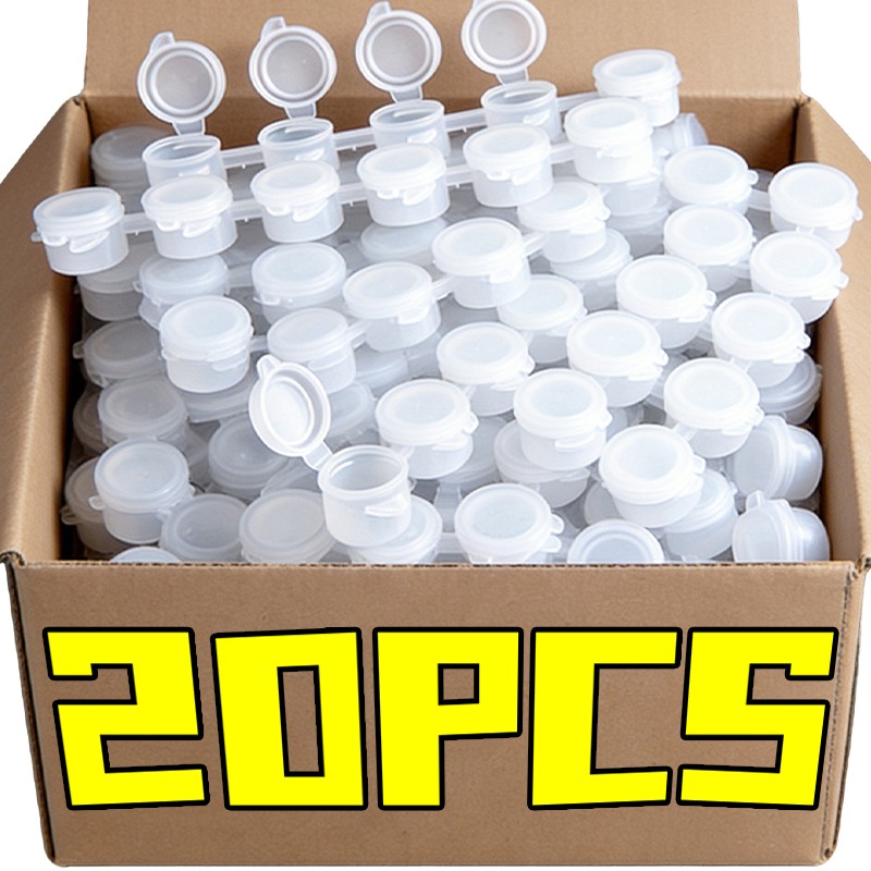 Mini Paint Cups Boxes Empty Pa - Art Craft Cup 评论和价格