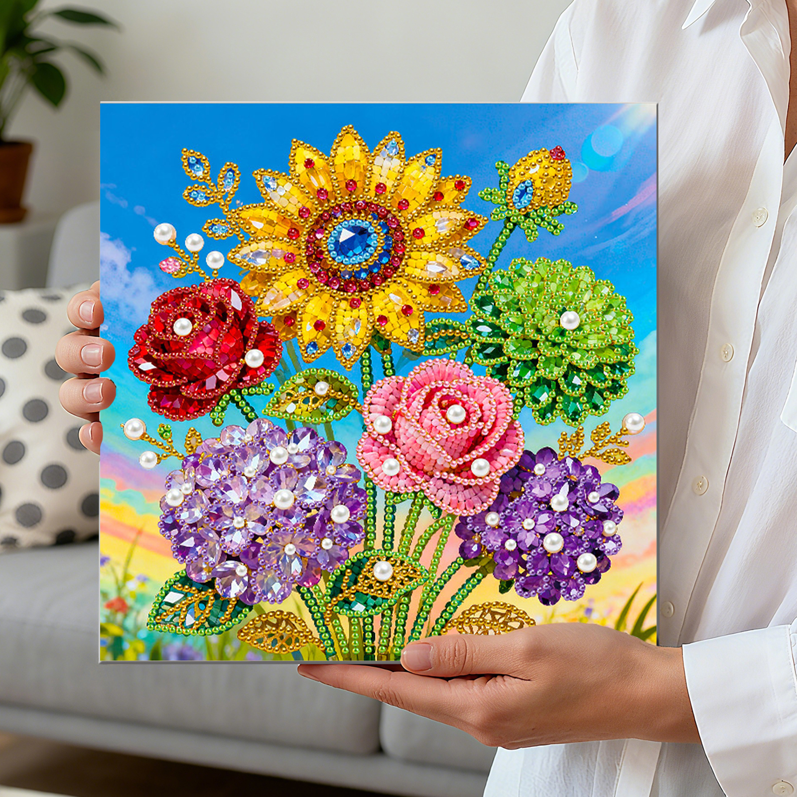 DIY Pearl Art Painting for Adu - Art Craft Gifts For Adults 评论和价格